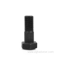 DIN 931 Partial Thread Hex Bolt Black